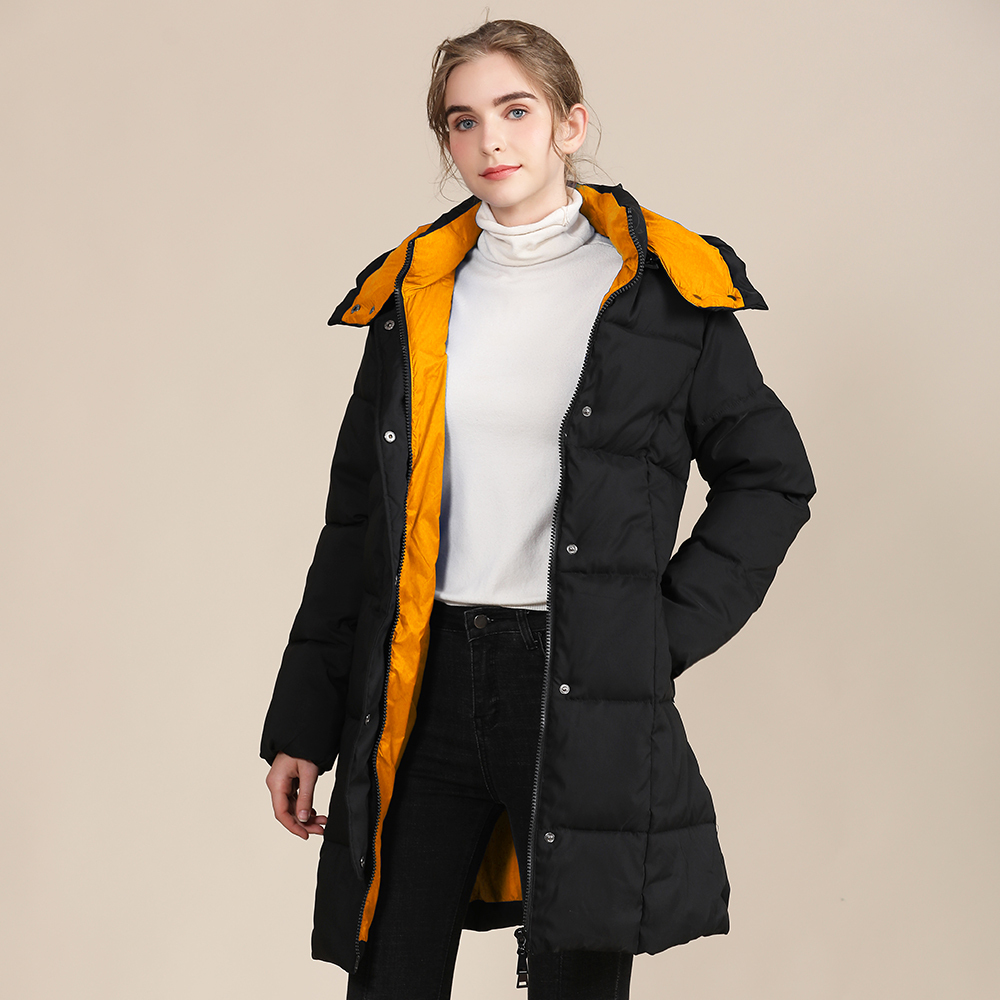 GorgeousBen Women's padding jacket with hooded BNYYBM2220 YYOZ8815