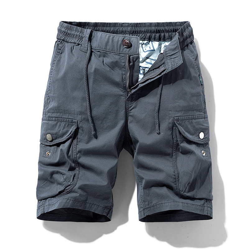 GorgeousBen Quality Summer Mens Cargo Shorts Casual Cotton Pants Multi Pocket Sport Short Pants