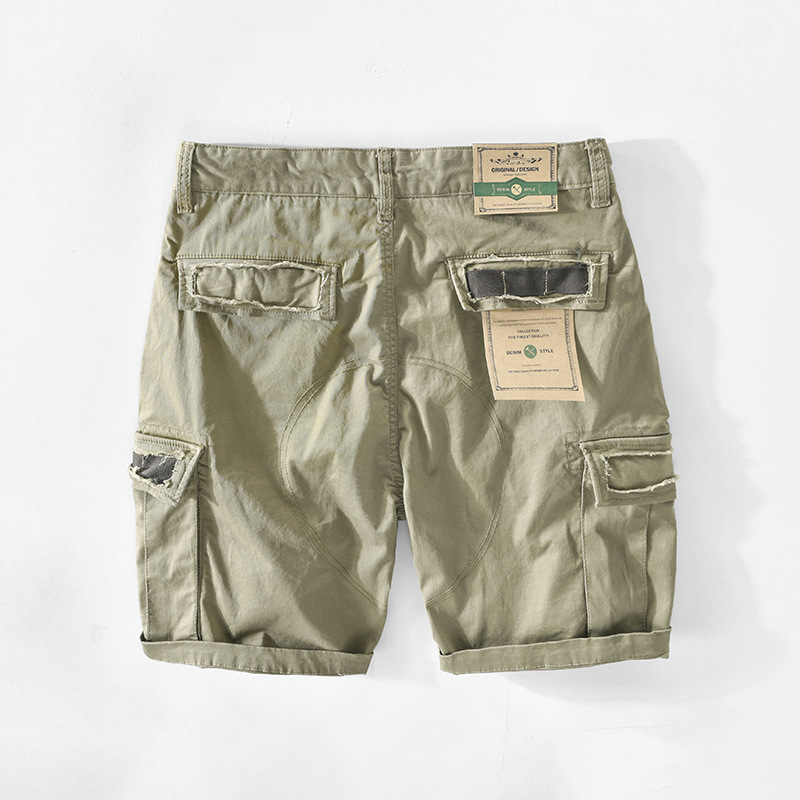 GorgeousBen High Quality Summer Mens Tactical Cargo Shorts Casual Cotton Multi Pocket Sport Short Pants