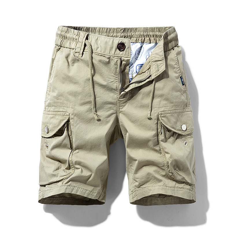 GorgeousBen Quality Summer Mens Cargo Shorts Casual Cotton Pants Multi Pocket Sport Short Pants
