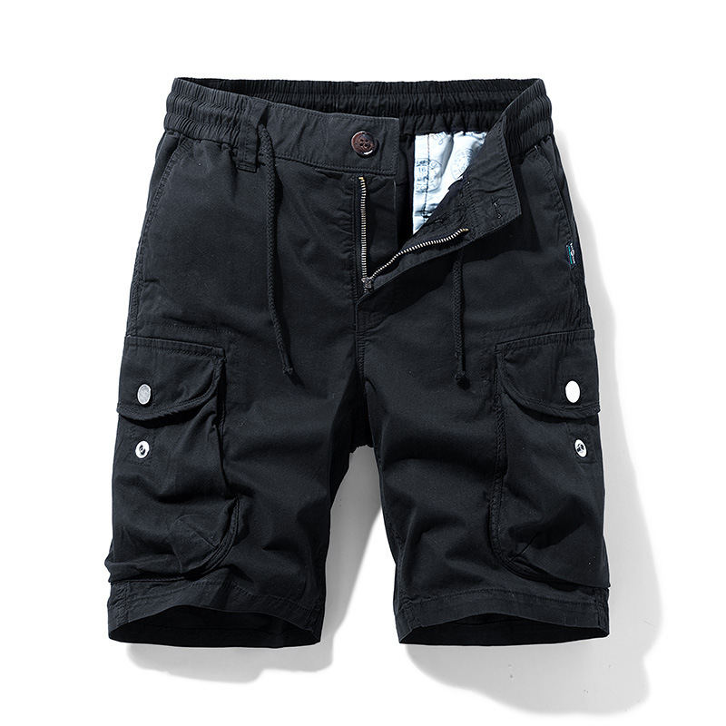 GorgeousBen Quality Summer Mens Cargo Shorts Casual Cotton Pants Multi Pocket Sport Short Pants