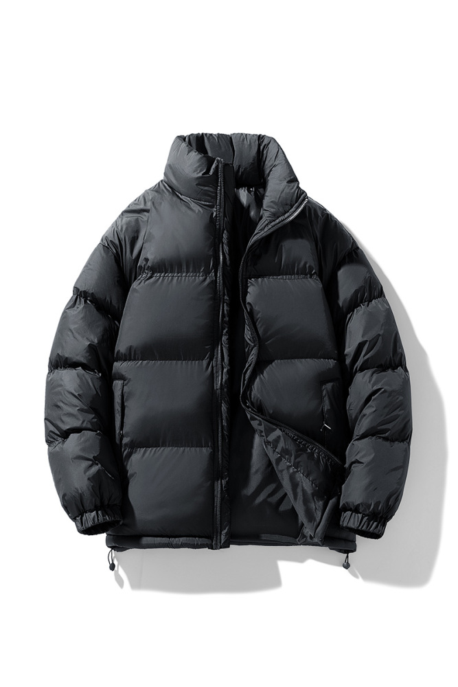 GorgeousBen Winter Fashion New Design Warm puffy Shiny Jackets Solid Color Custom Logo Printing Embroidery Padded Wholesale Puffer Down Coat