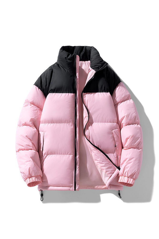 GorgeousBen Winter Fashion New Design Warm puffy Shiny Jackets Solid Color Custom Logo Printing Embroidery Padded Wholesale Puffer Down Coat
