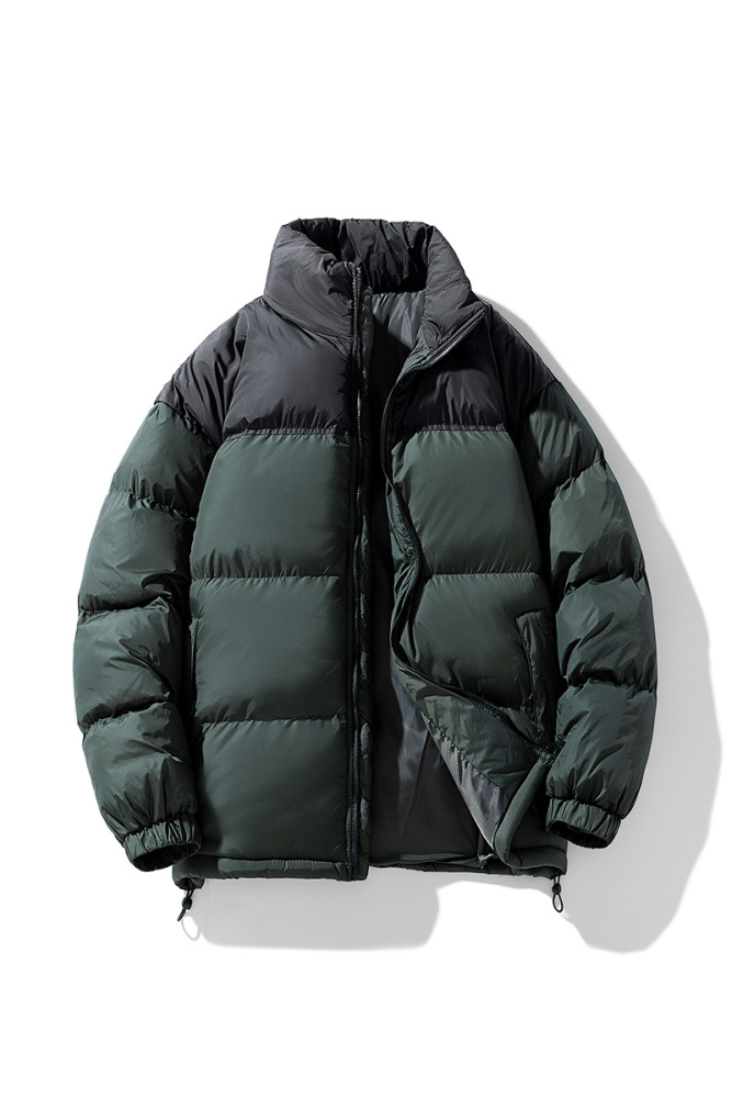GorgeousBen Winter Fashion New Design Warm puffy Shiny Jackets Solid Color Custom Logo Printing Embroidery Padded Wholesale Puffer Down Coat