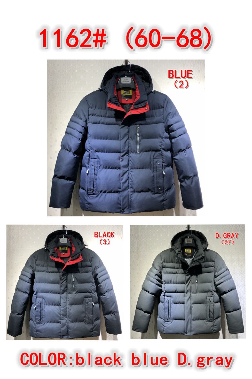 GorgeousBen stocks & ready-made&spot Hooded Heavy Designer Puff Padded Coat Logo Oversized Men's Down Bubble Winter  Men Shiny Puffer Jacket serise for wholesale