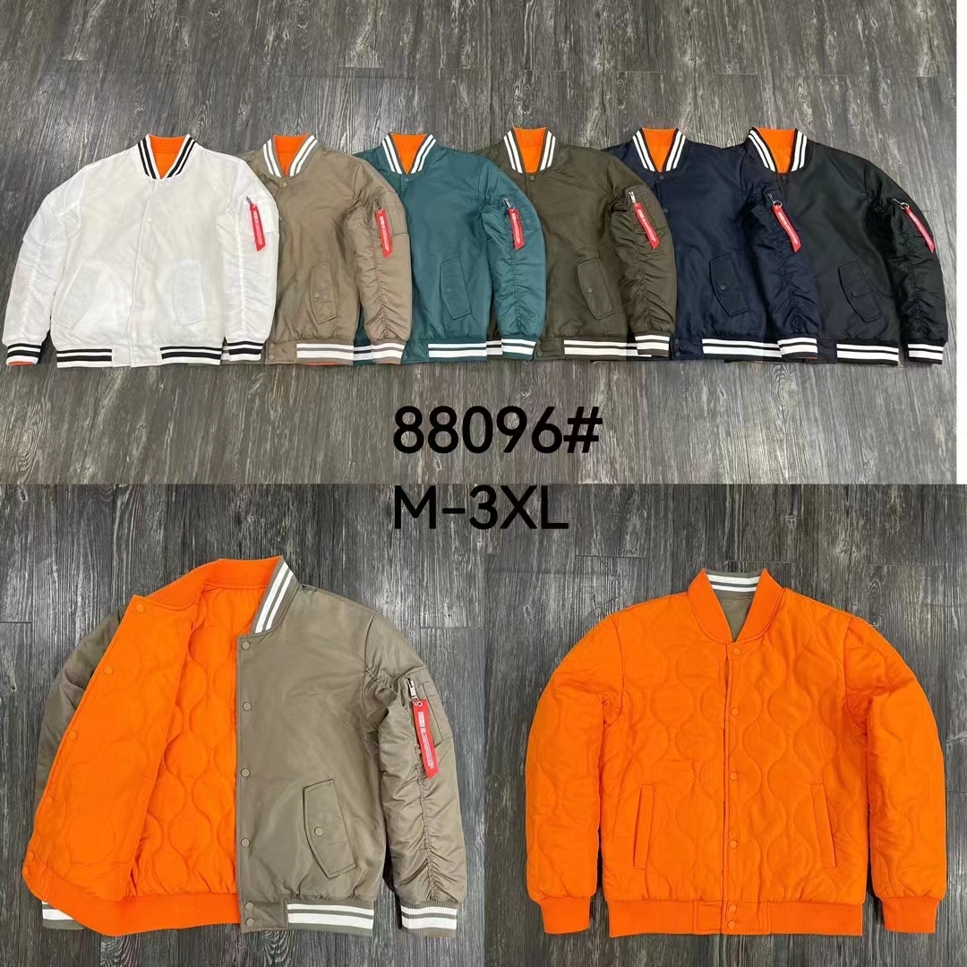 GorgeousBen stocks & ready-made&spot Casual Wear Unisex Modern Style Low Price Plain Bomber Jackets Top Quality Loose/Slim Fit Male & Female Bomber Jackets