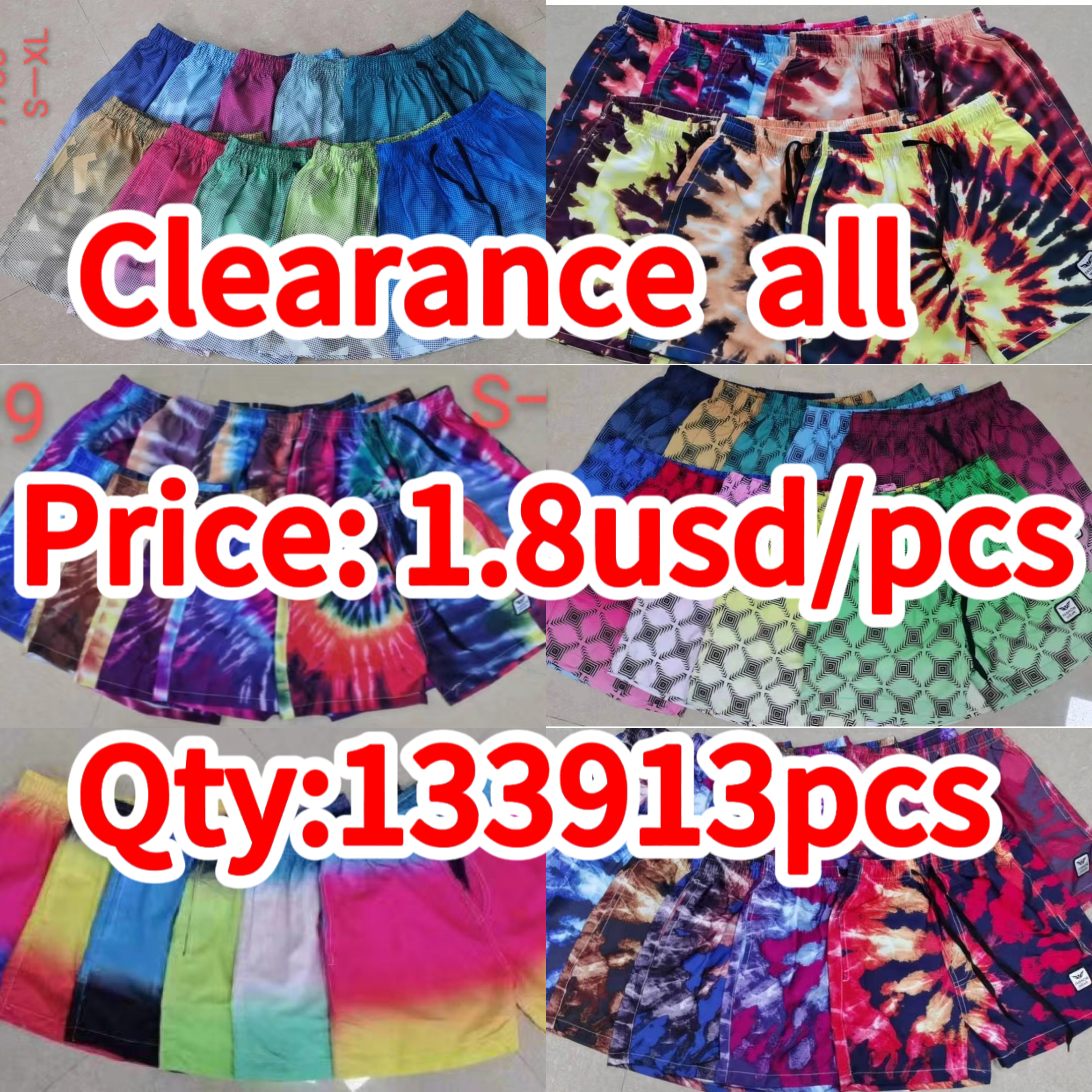 GorgeousBen stocks & ready-made&spot high quality summer Quick Drying Beach Shorts  clearance sale