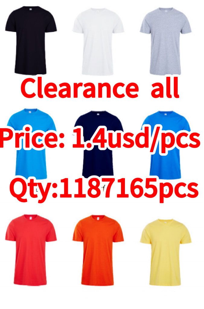 GorgeousBen stocks & ready-made&spot Cotton knit men's short sleeve T-shirt clearance sale
