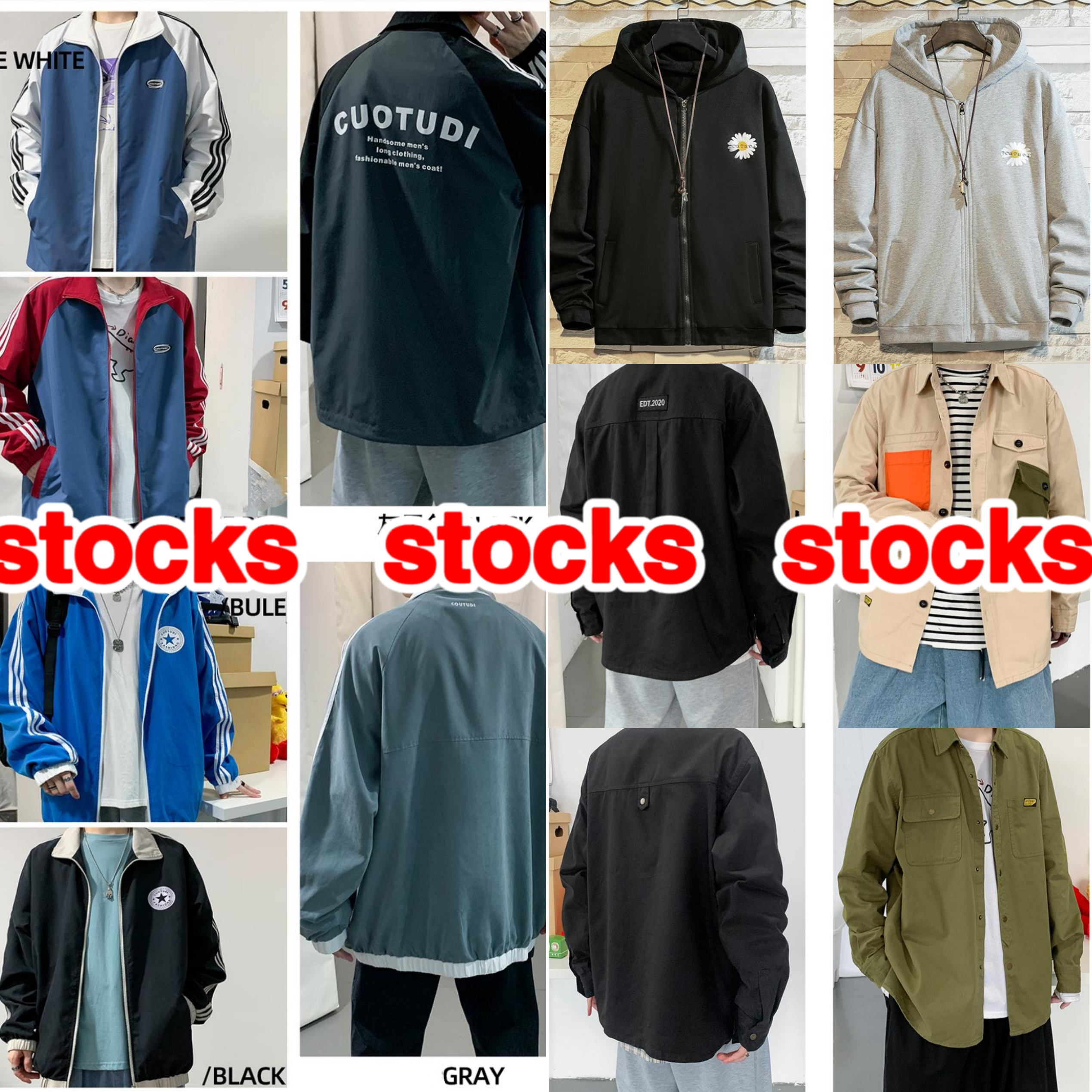 GorgeousBen stocks & ready-made&spot  men's casual jacket - Wholesale Price
