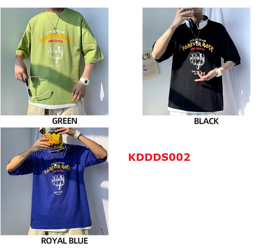 GorgeousBen stocks & ready-made&spot personality loose men short sleeved fashion t shirt- Wholesale Price