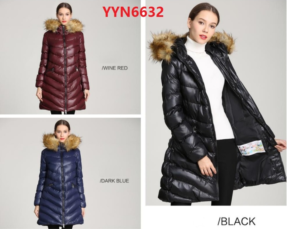 GorgeousBen stocks & ready-made&spot Wholesale Custom Fur Collar Warm Down Winter Puffer Jacket  Coat for Women - Wholesale Price
