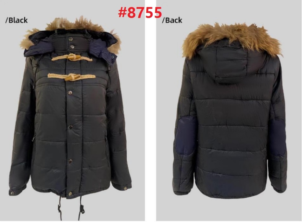 Stocks & ready-made-  Women Fur Collar Warm female Down Winter long Puffer Jacket  Coat