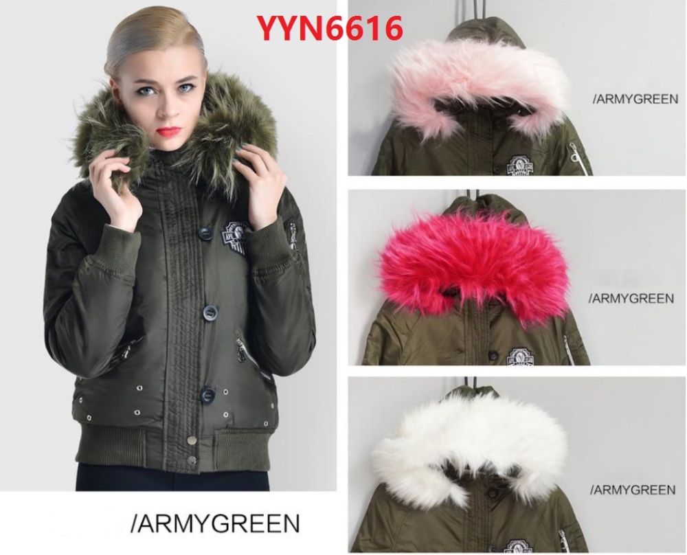 GorgeousBen stocks & ready-made&spot Wholesale Custom Fur Collar Warm Down Winter Puffer Jacket  Coat for Women - Wholesale Price