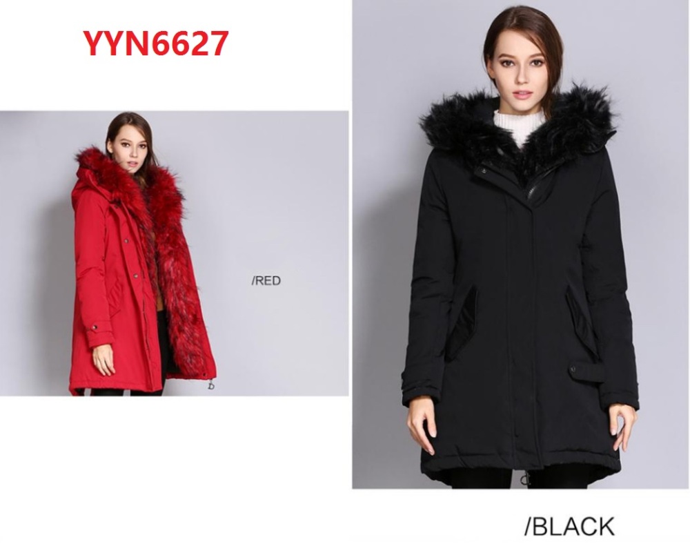 GorgeousBen stocks & ready-made&spot Wholesale Custom Fur Collar Warm Down Winter Puffer Jacket  Coat for Women - Wholesale Price