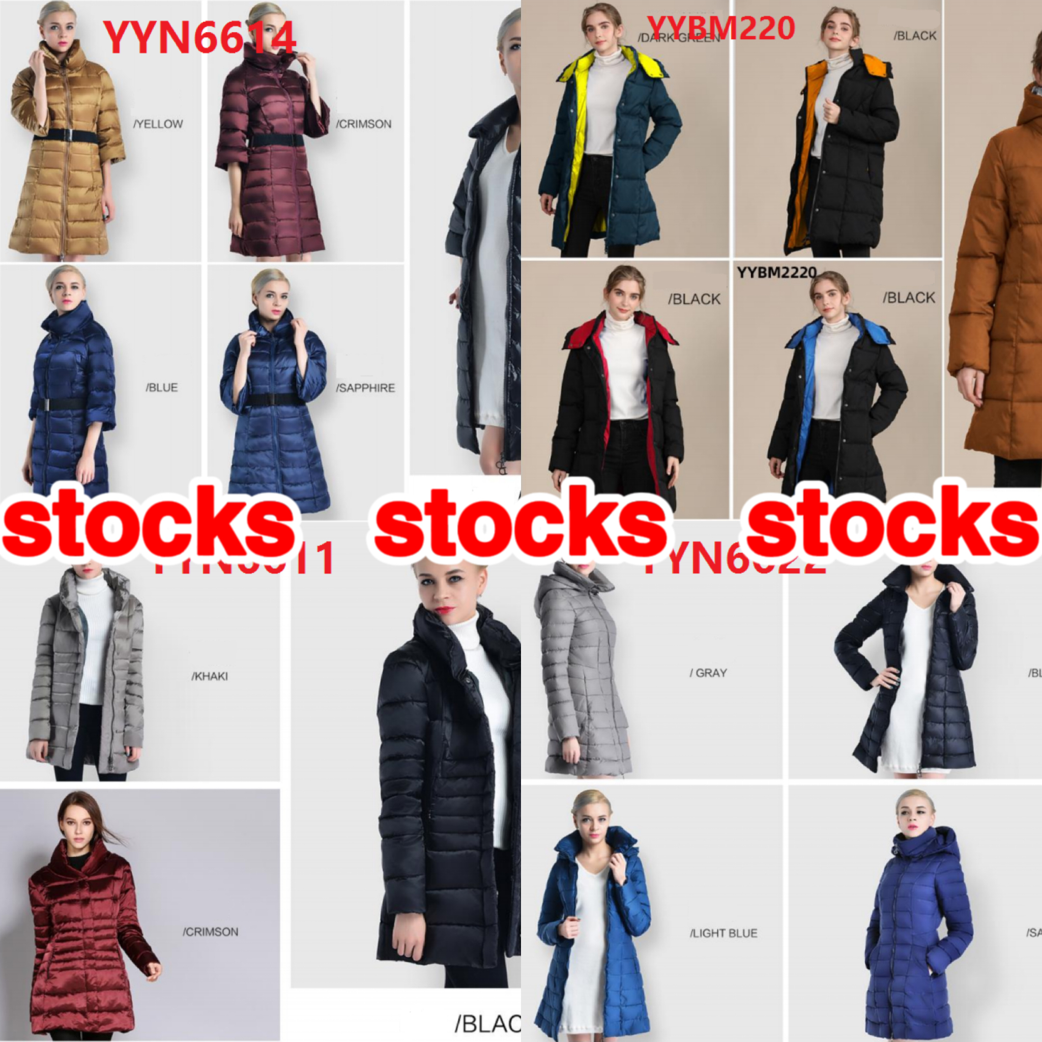 GorgeousBen stocks & ready-made&spot LONG PUFFER jacket - Wholesale Price