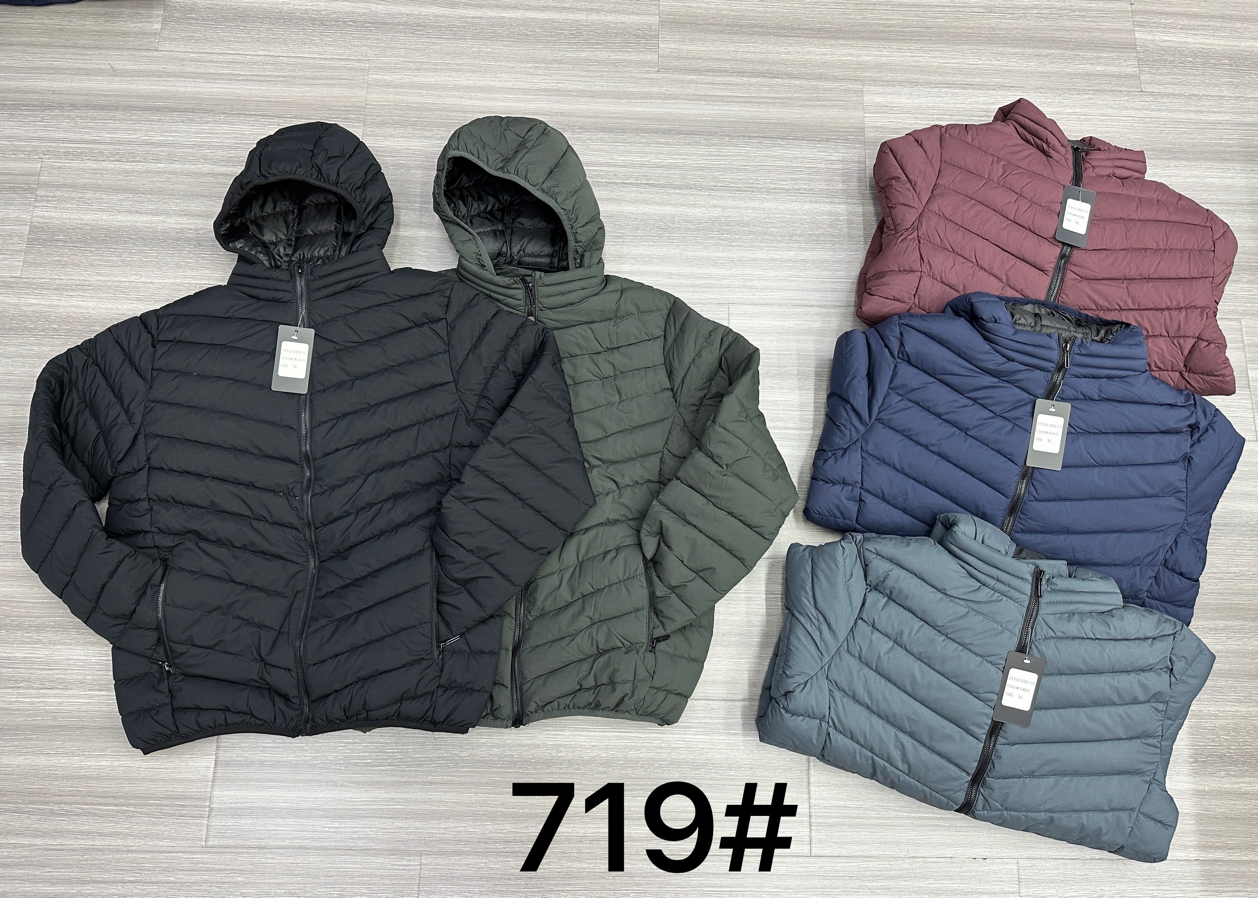 GorgeousBen stocks & ready-made&spot Wholesale Men's Winter New Style Warm Waterproof Windproof Hooded Puffer Jacket- Wholesale Price