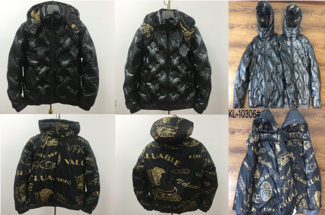 GorgeousBen stocks & ready-made&spot Wholesale  double sided wear thick bubble coat men streetwear winter Reversible men puffer jacket- Wholesale Price