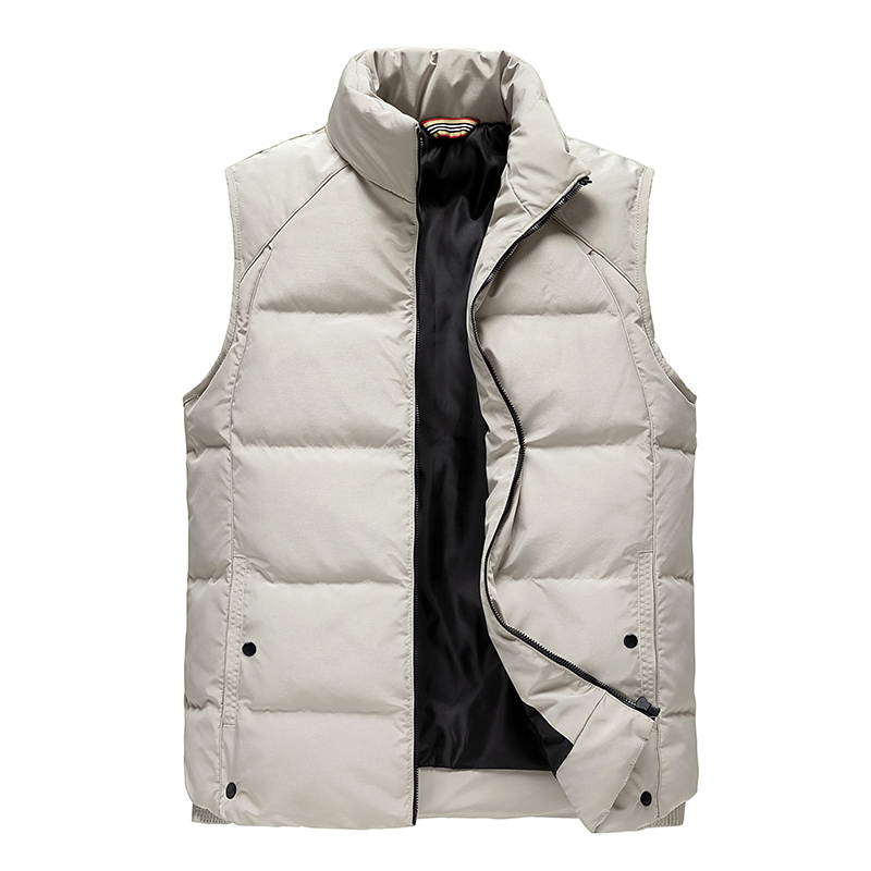 GorgeousBen Hot Sale Winter Windproof 100%Polyester Down Jacket Quilted Lightweight Jackets Vest For Men Men's Gilet