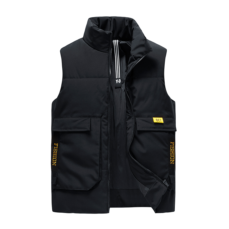 GorgeousBen Casual Down Cotton Vest Vest Men Wear Horse Clip Warmer Warmer Warmer Coat Large fashion Thickening