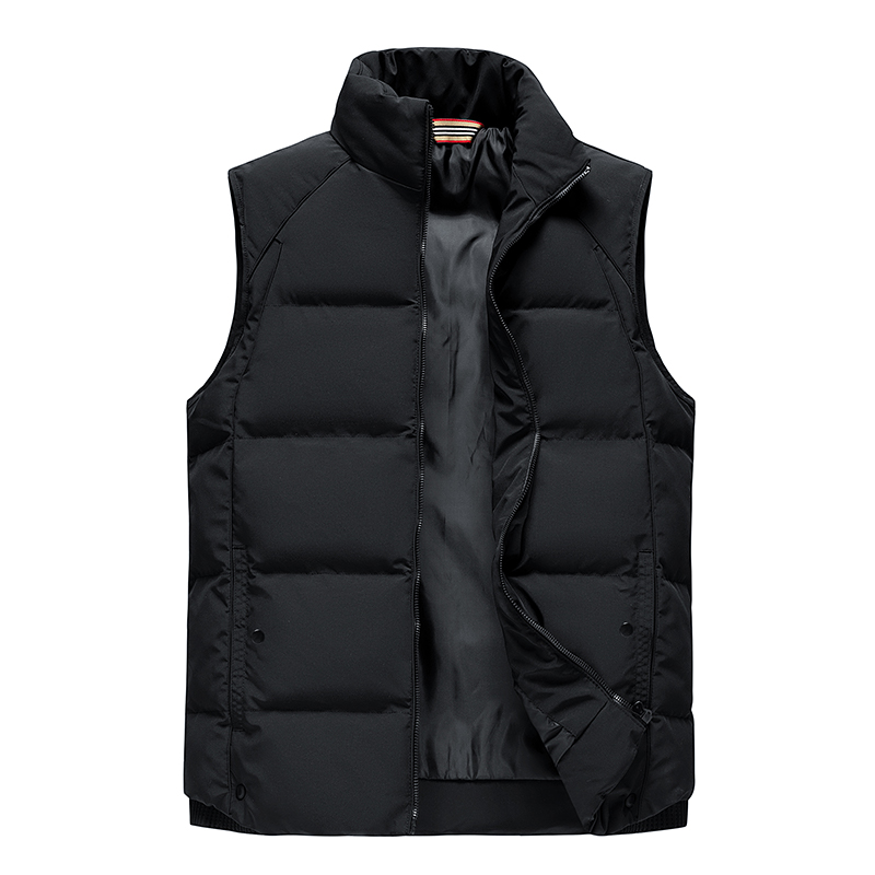 GorgeousBen Hot Sale Winter Windproof 100%Polyester Down Jacket Quilted Lightweight Jackets Vest For Men Men's Gilet