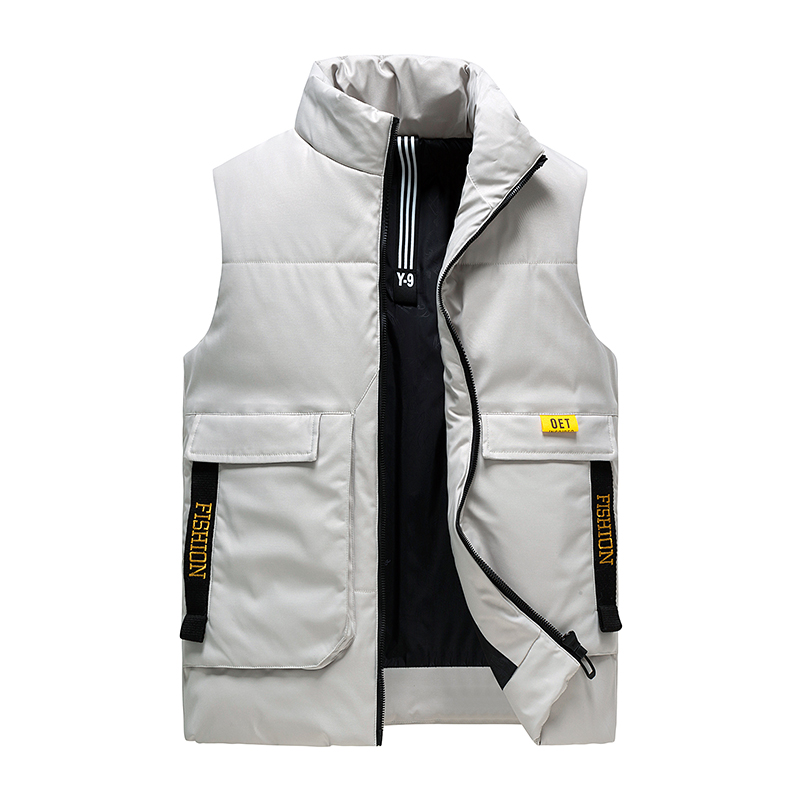 GorgeousBen Casual Down Cotton Vest Vest Men Wear Horse Clip Warmer Warmer Warmer Coat Large fashion Thickening