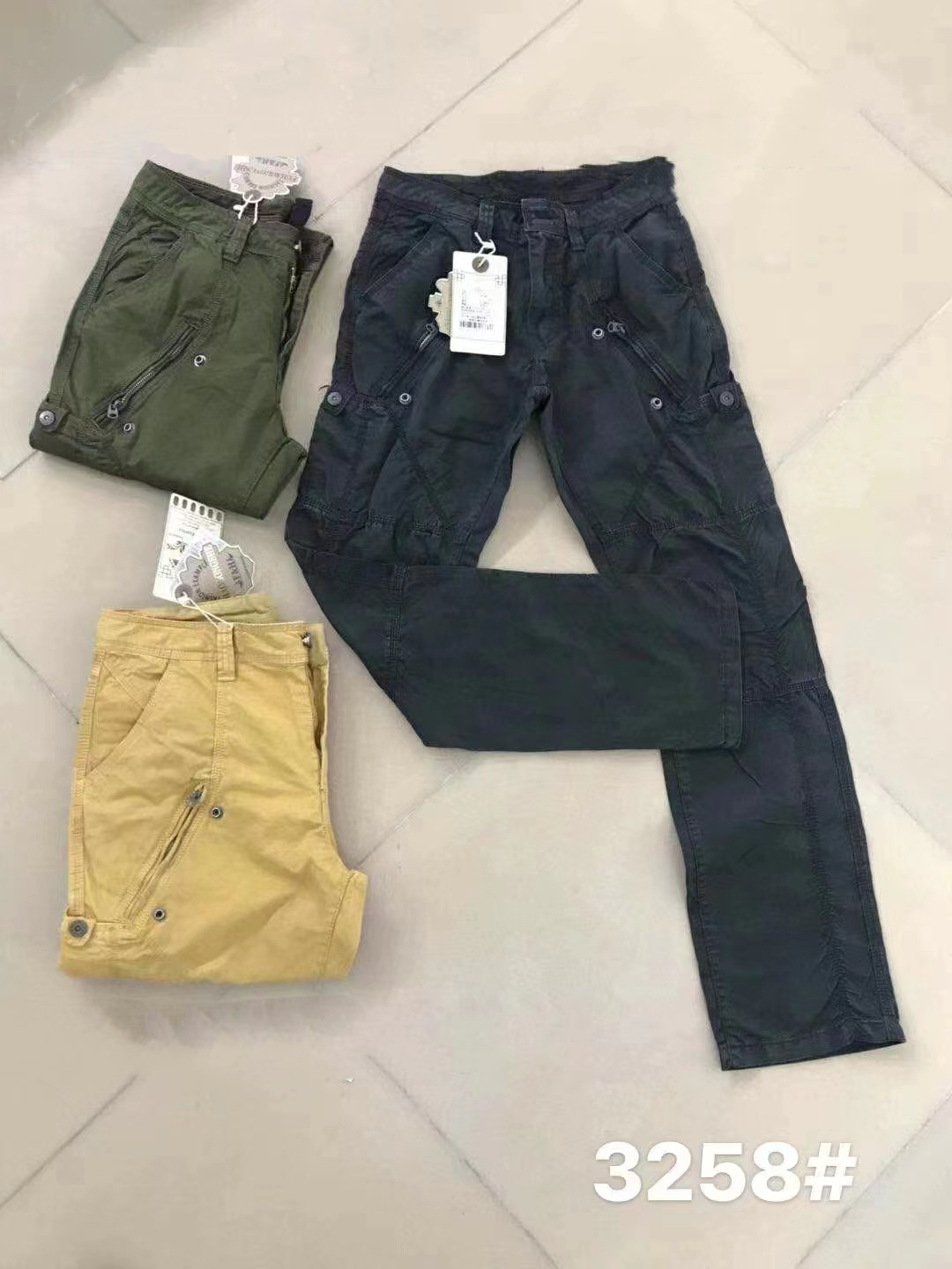 GorgeousBen stocks & ready-made&spot  Wholesale High Quality Custom Printing Big Pocket Cargo Pants - Wholesale Price
