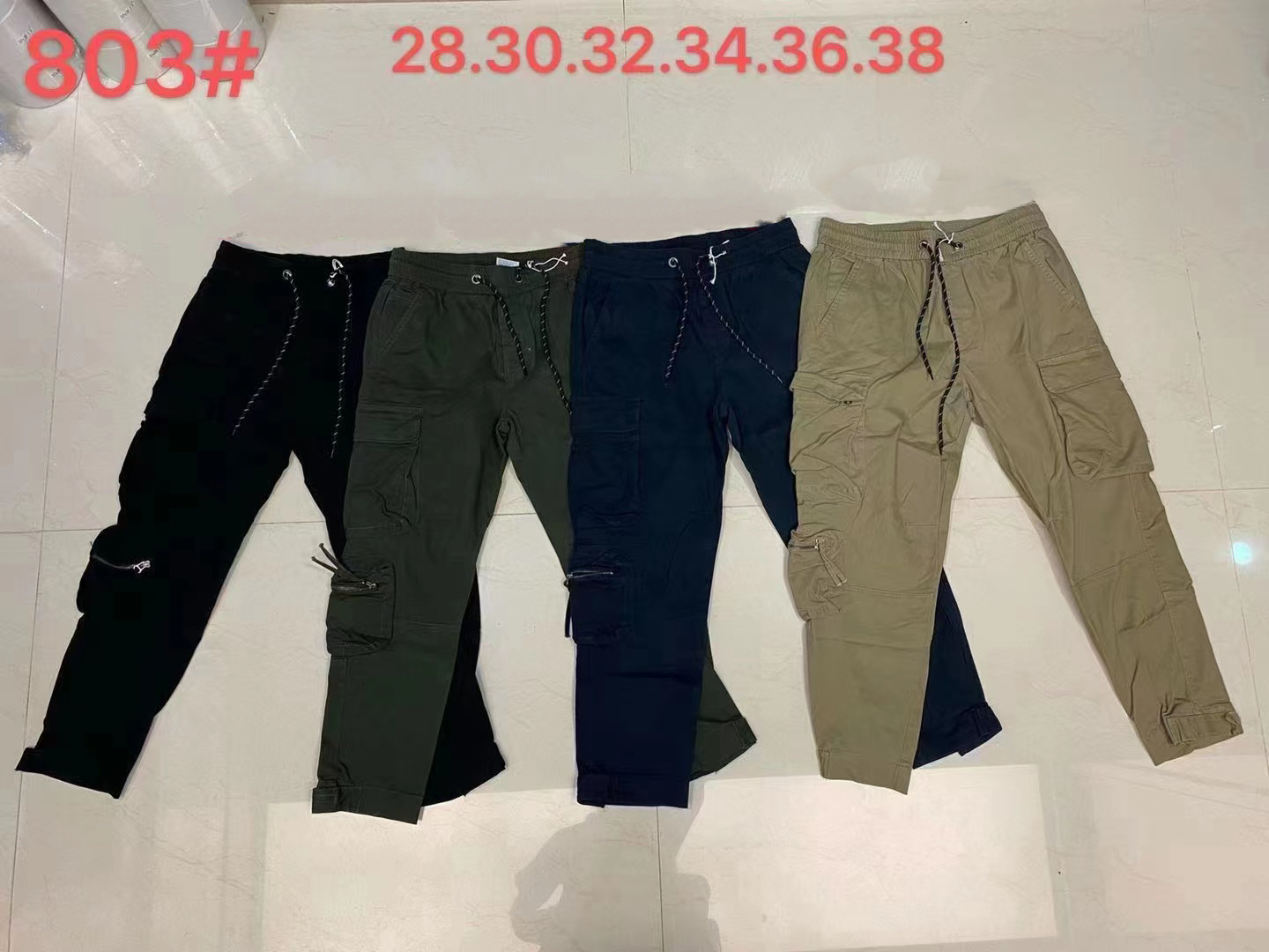 GorgeousBen stocks & ready-made&spot  Wholesale High Quality Custom Printing Big Pocket Cargo Pants - Wholesale Price