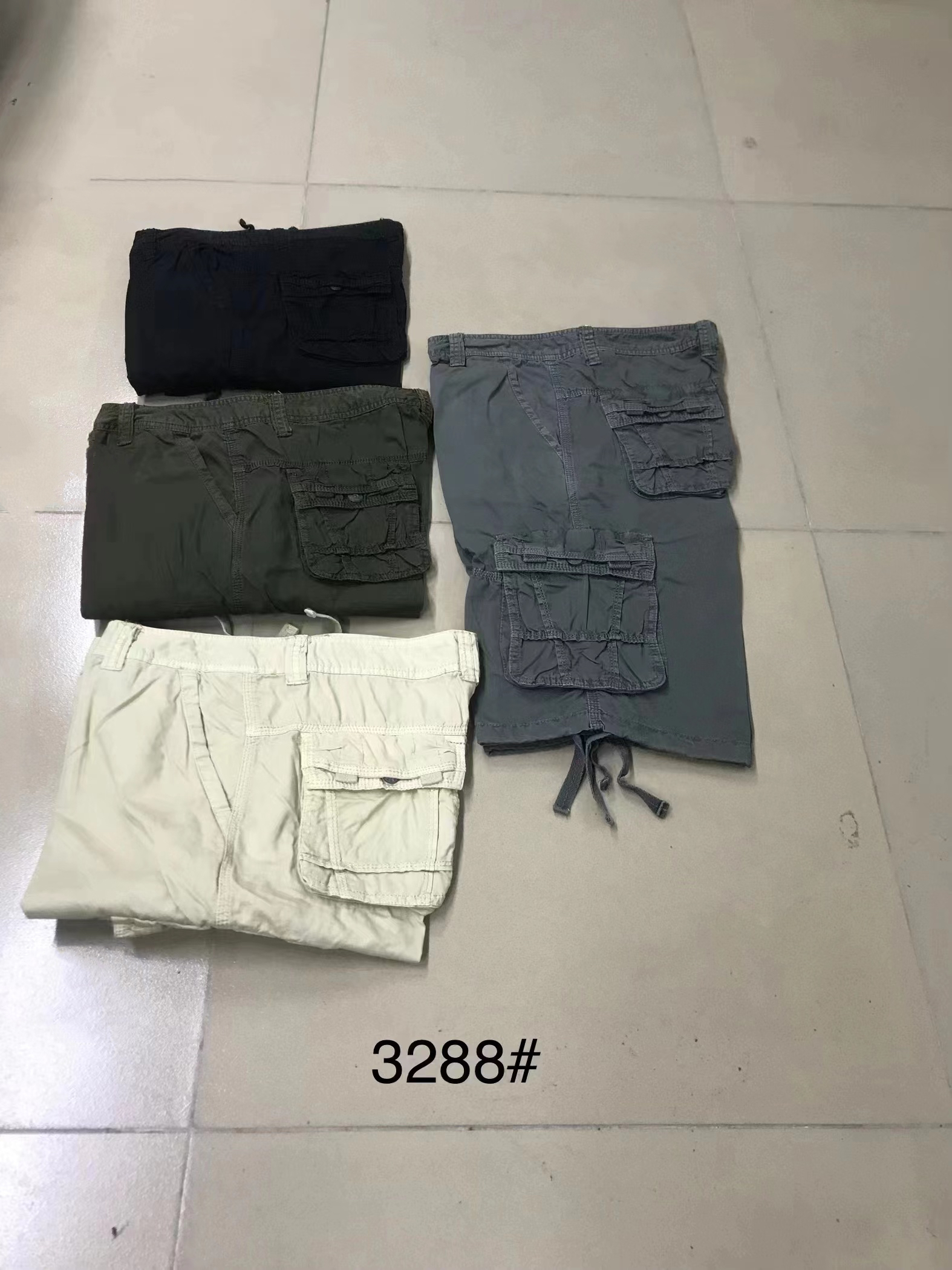 GorgeousBen stocks & ready-made&spot  Wholesale High Quality Custom Printing Big Pocket Cargo shorts - Wholesale Price