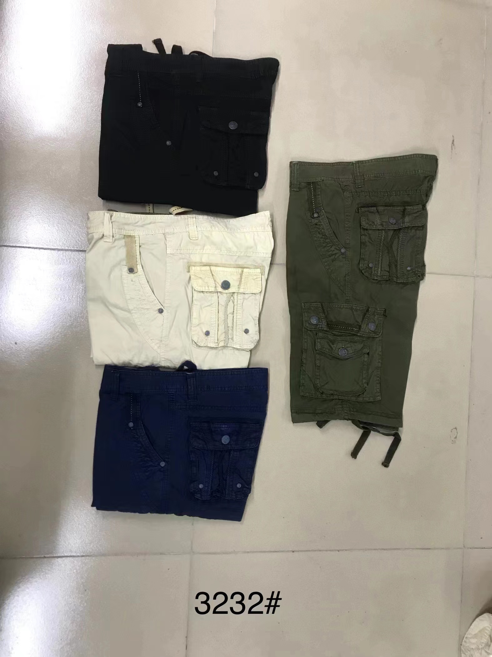 GorgeousBen stocks & ready-made&spot  Wholesale High Quality Custom Printing Big Pocket Cargo shorts - Wholesale Price