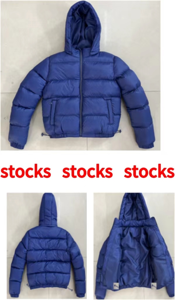 Stock&ready-made- Nylon jacket women winter short style puffer padding jacket