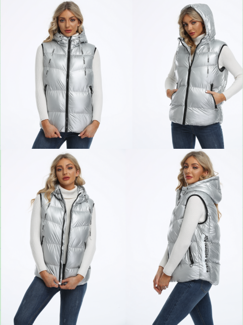 Cancelled order-LADIES PADDED VEST with USB recharge cable