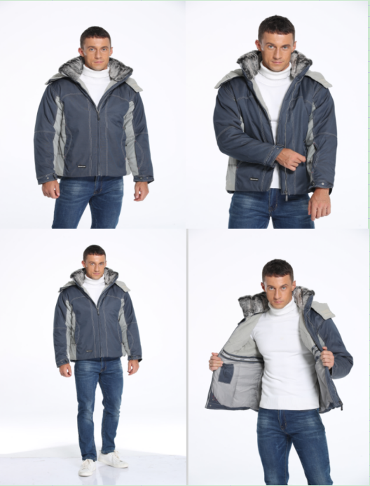 Cancelled order- MEN'S JACKET  WITH DETACHABLE HOODY
