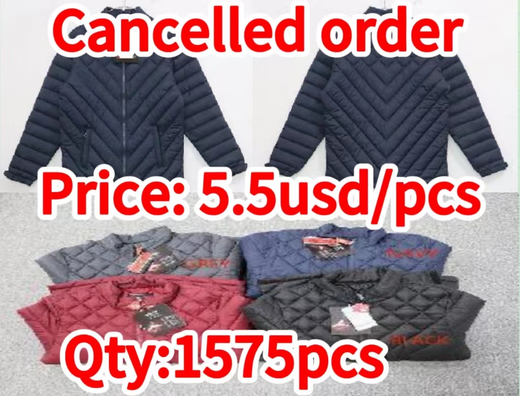 Cancelled order -  Men winter imitation down windbreak padded jacket