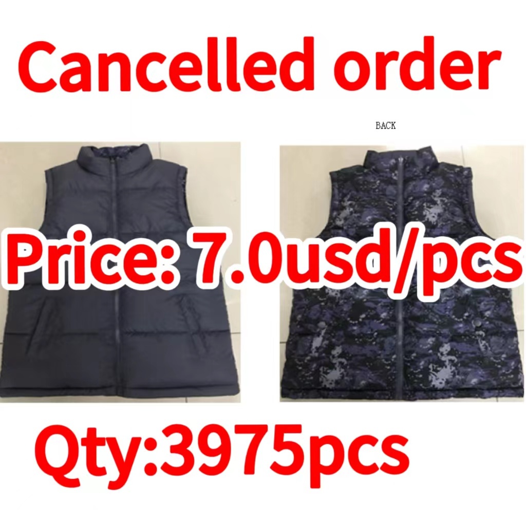 Cancelled order- Men High quality ultralight down vest sleeveless down gilet for winter vest