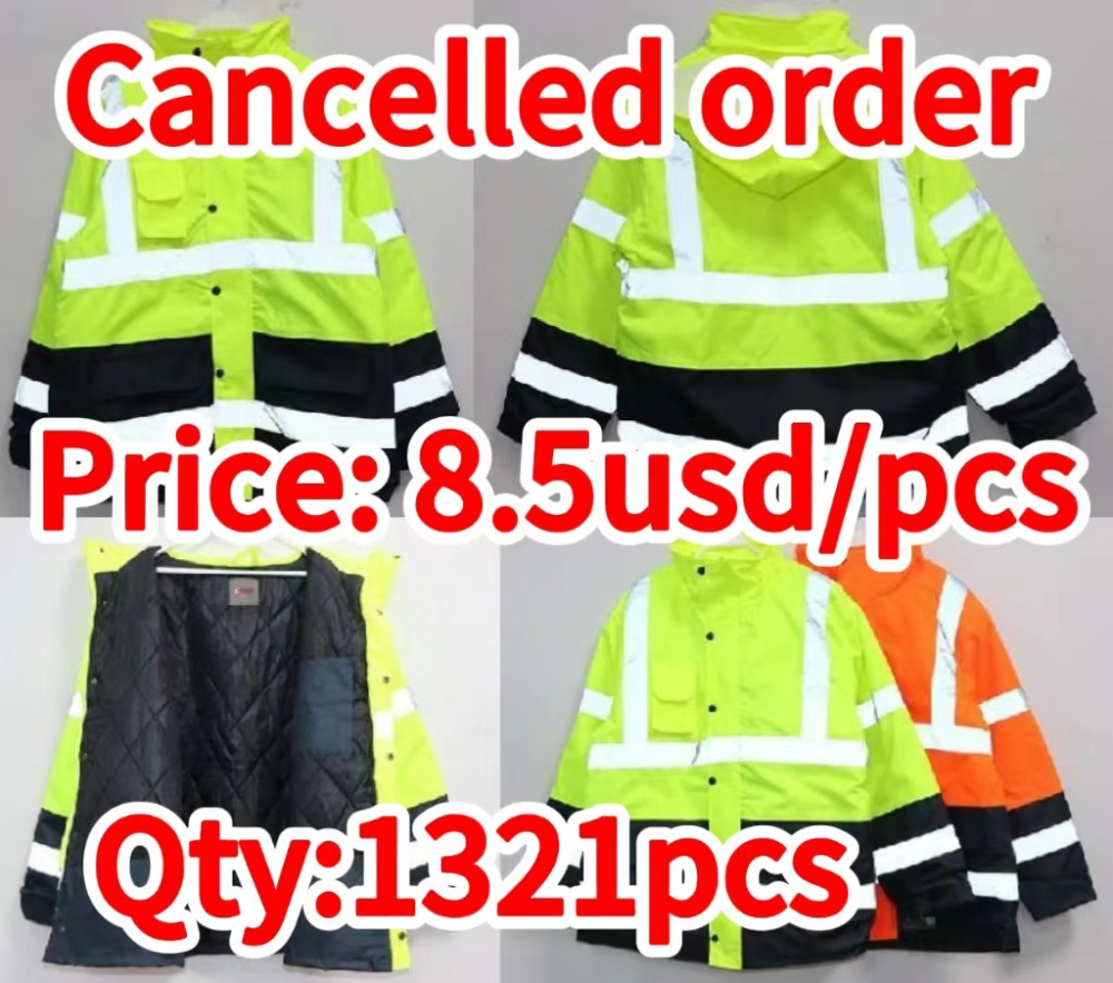 Cancelled order -  Workwear Quick Dry Hi Vis Safety  Reflective Work Construction Reflective Jacket