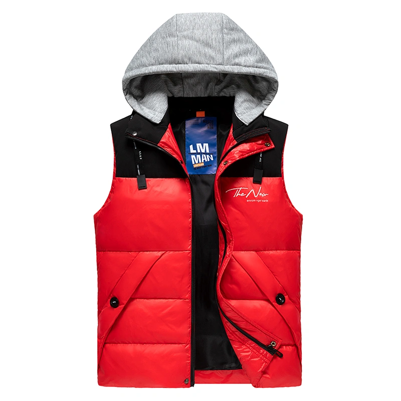 Men's Sleeveless Jacket Lightweight bubble jackets Utility Outdoor Vest