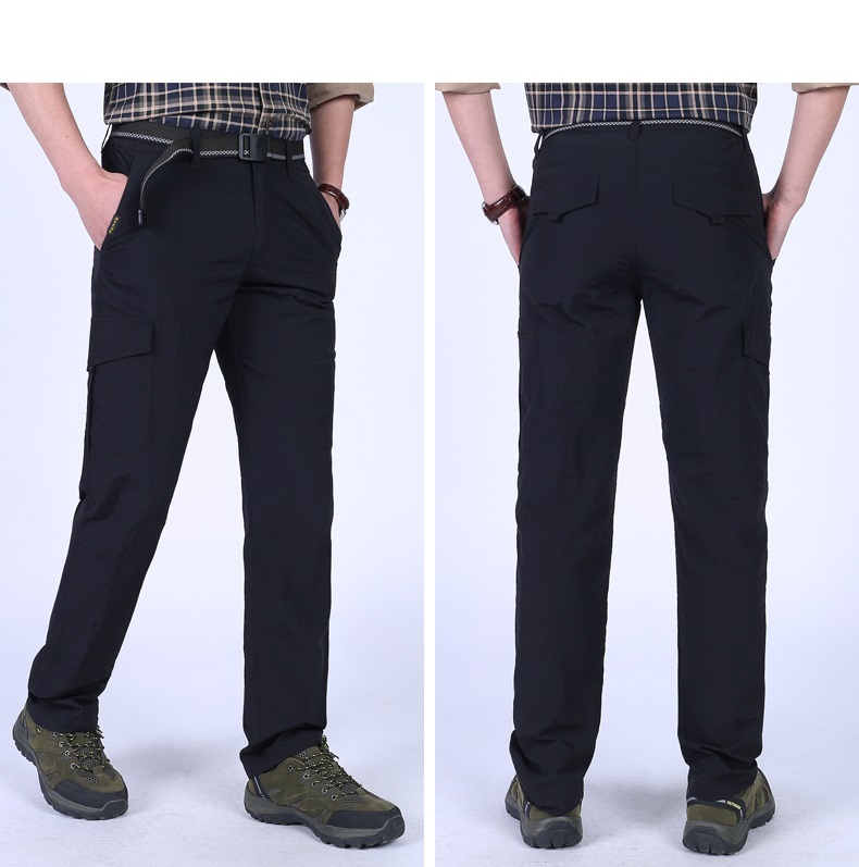 Mens Summer waterproof large size tactical trousers men's sports outdoor hiking pants Combat Pants Cargo Pants Urban Trouser For Men