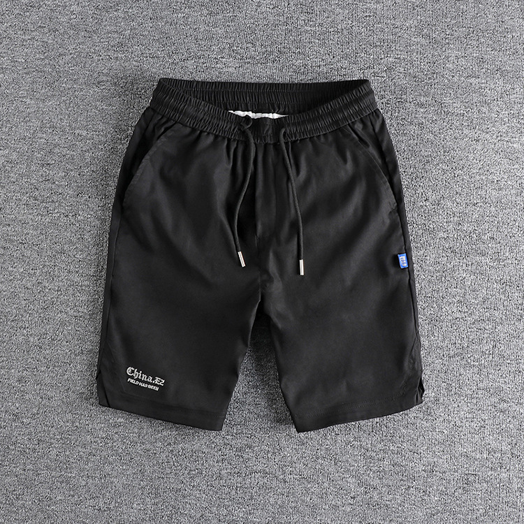 Grogeous Ben Men's Summer Loose Straight Short Thin Ice Silk Sports Casual Trend Short