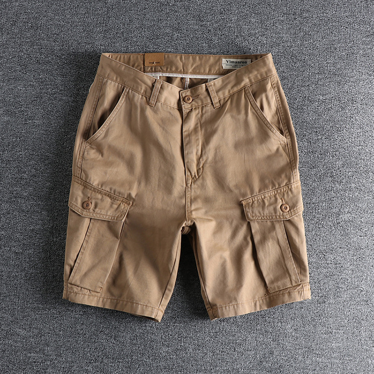 GrogeousBen Men's Cotton Summer Men's Chino Shorts Bulk High Quality  Cargo Shorts For Men