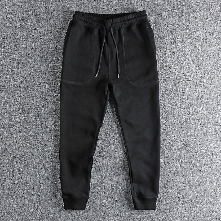 GrogeousBen Men'swinter sports running trousers comfortable breathable loose jogger pants sweatpants