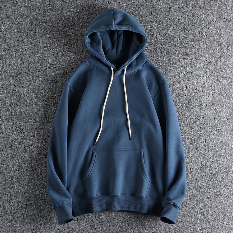 GrogeousBen Men's winter fleece blank plain cotton hoodies  high quality hoodies