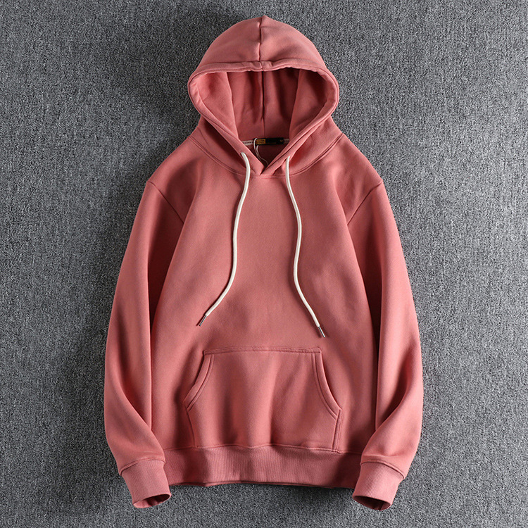 GrogeousBen Men's winter fleece blank plain cotton hoodies  high quality hoodies