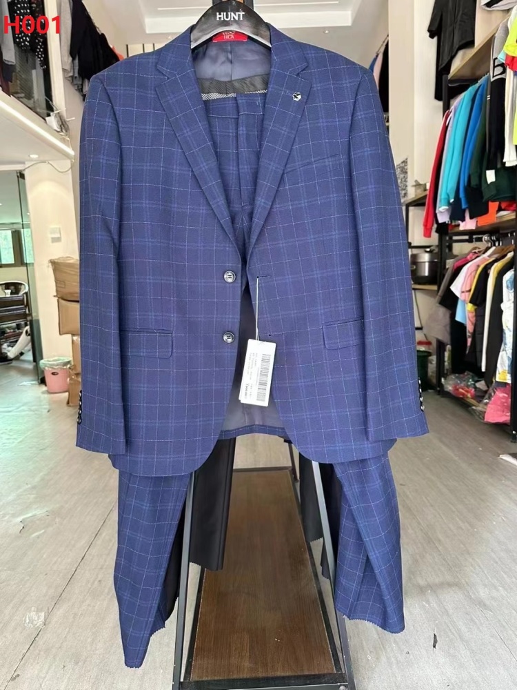 Stock&ready made- Men's  Slim For Men Suit  Long Sleeve Business Man Casual Suits