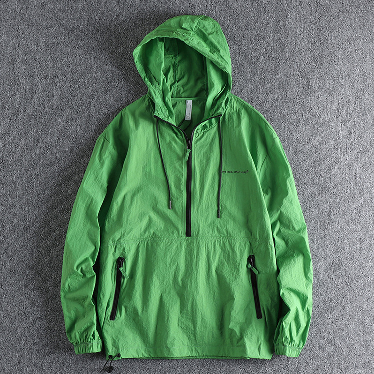 GrogeousBen Men's Windbreaker Jacket Men Windbreaker Jacket Water Repellent Windproof Windbreaker Jacket