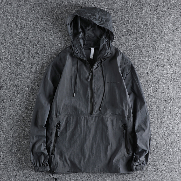 GrogeousBen Men's Windbreaker Jacket Men Windbreaker Jacket Water Repellent Windproof Windbreaker Jacket