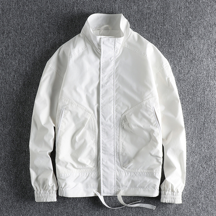 GrogeousBen Men's Winter Windbreaker Casual Motorcycle Bomber Jacket