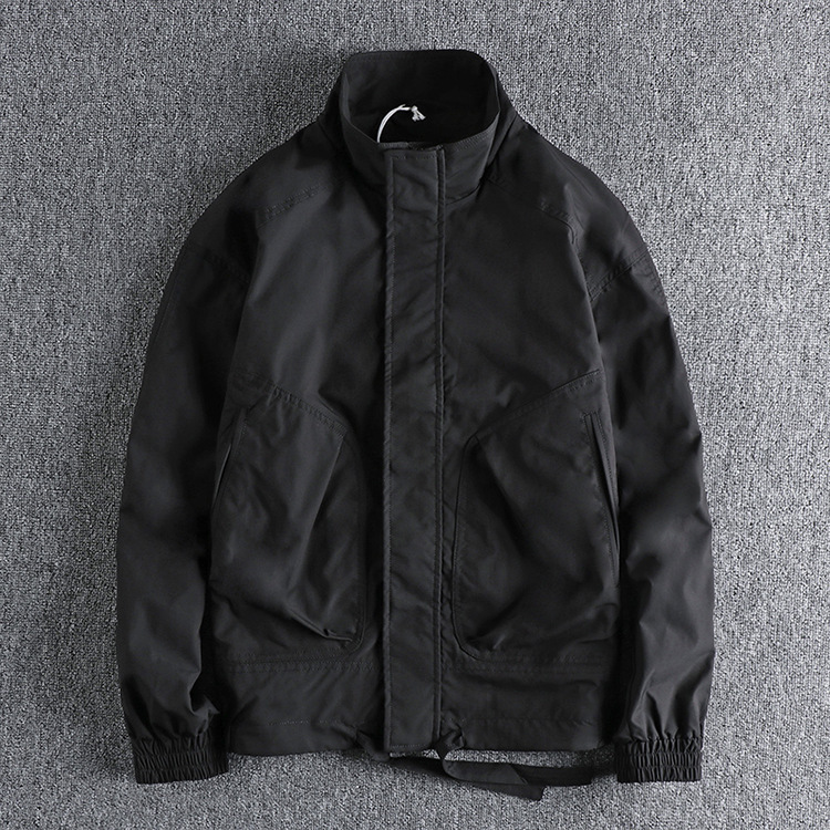 GrogeousBen Men's Winter Windbreaker Casual Motorcycle Bomber Jacket