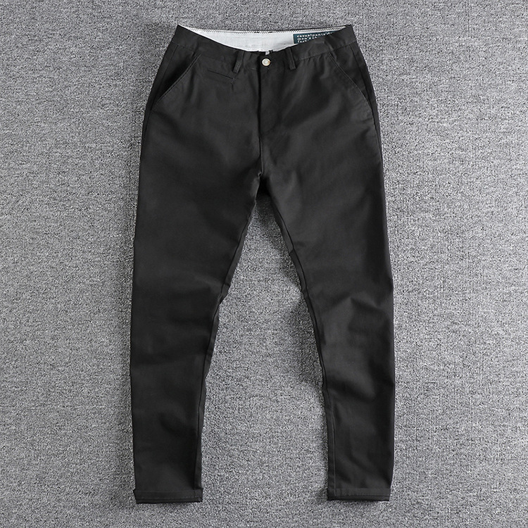 GrogeousBen Men's  Pants Slacks Personality Pants Men's Straight Leg Casual Men's Trousers & Pants