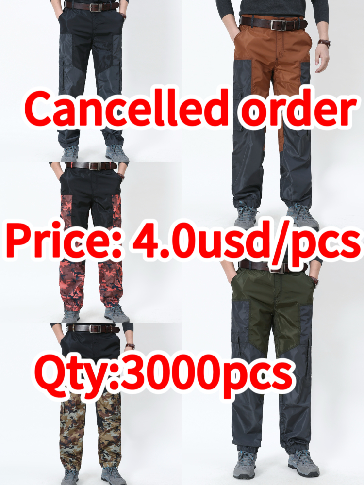 Men's Water Resistance Quick Dry Hiking Mountain Pants BNHY088