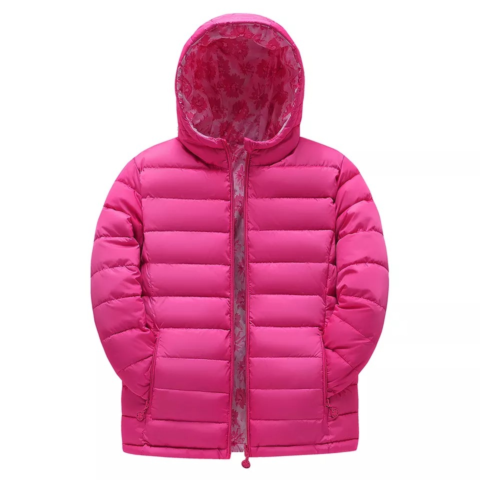 Clearance sale-Women's Hight Quality Jacket Winter Coat Adult Padded Double-side Wearing Jackets colorful down jacket